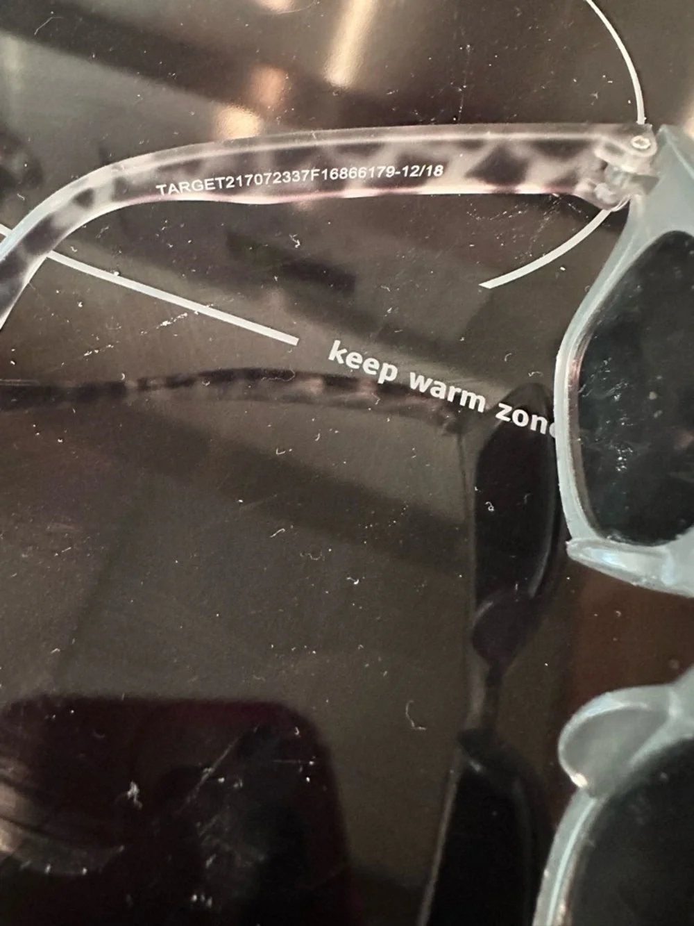 Target Clear / Grey Children Translucent Sunglasses